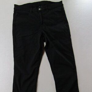 American Eagle Jeans Womens 12L Black Hi-Rise Jegging Stretch Cotton Blend Denim